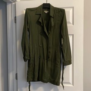 Lucky Brand Lightweight Trench Style Coat